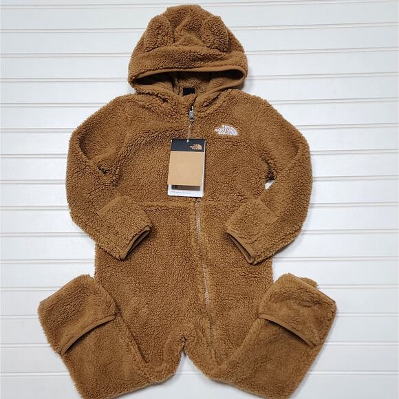 NWT The North Face Baby Campshire One Piece: Utility Brown - Picture 1 of 8